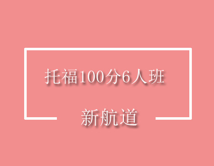 托福100分6人班