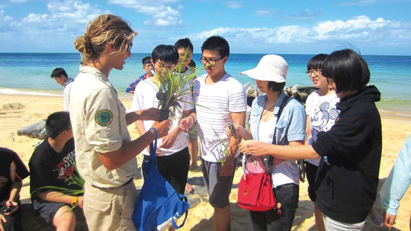 新东方海豚岛海洋生态英语课程+环保意识养成游学营