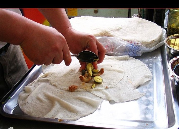 芙蓉蛋卷技术学习芙蓉蛋卷饼皮的制作